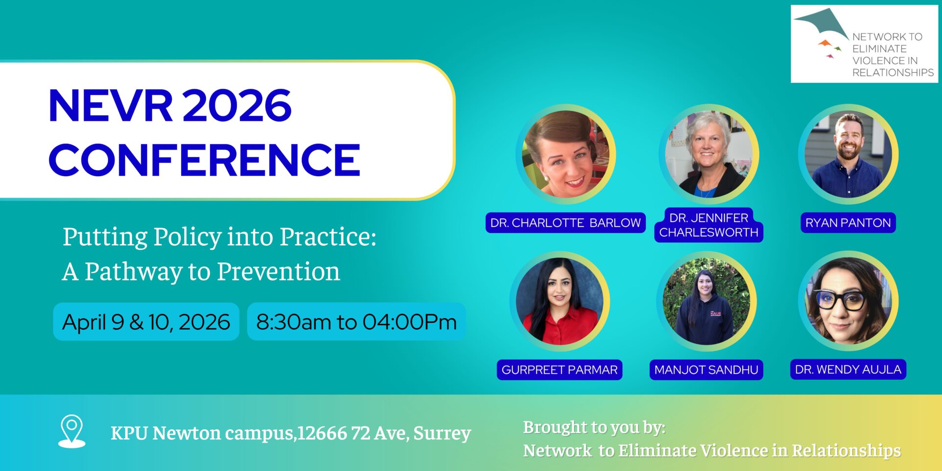 NEVR’s 16th Annual Conference: “Putting Policy into Practice: A Pathway to Prevention.”